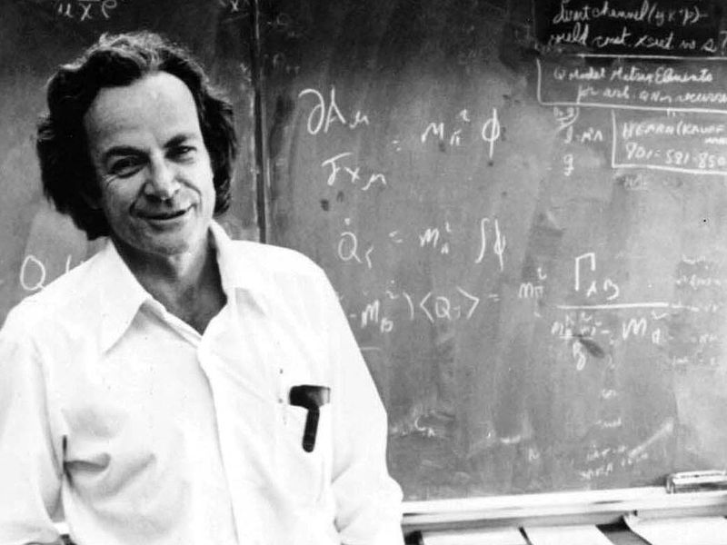 Richard Feynman (1918-1988) is famous for his contributions to the theory of quantum electrodynamics, which blends special relativity and quantum mechanics to search for a better understanding of the Universe.